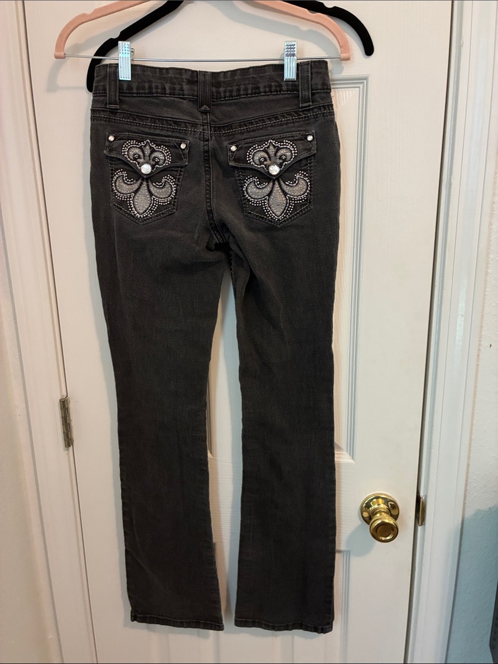 Bedazzled Black jeans